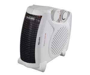 Warmlite WL44001 Thermo Fan Heater with 2 Heat Settings and Overheat Protection, 2000W, White