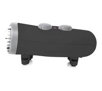 Warmlite WL44004DT 2000W Portable Flat Fan Heater with 2 Heat Settings and Overheat Protection, Dark Titanium