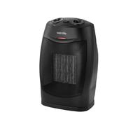 Warmlite WL44005 Ceramic Fan Heater with 2 Heat Settings, Overheat Protection, 1500W, Black
