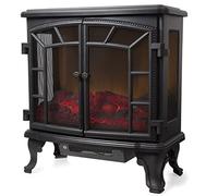 Warmlite Electric Fireplace Heater Black WL46020