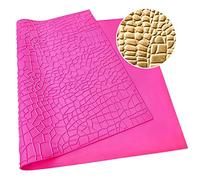 Warmoor Silicone Cake Fondant Mat, Crocodile Impression Lace Mold