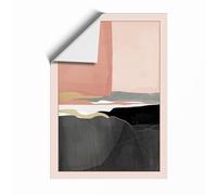 Warmth to Darkness Minimalist Unframed Wall Art Print A4 (29.7×21cm), Wall Decor for Living Room, Bedroom, Office & Home, Art Gift