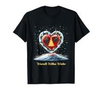 Warmth Within Winter Magical Heart Christmas Tree T-Shirt