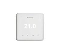 Warmup Element Smart Thermostat Wired | Smartcare, Light Chrome | Light Chrome band, Touchscreen, Advanced Heat setting, easy to install, saves money, One Zone, Installation required