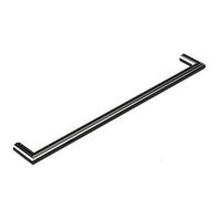 Warmup Tulsi Electric Round Single Bar Polished Heated Towel Rail 100 x 650mm - 19W