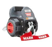 WARN 101575 Handheld Portable Drill Winch with 40 Foot Synthetic Rope: 750 lb Pulling Capacity