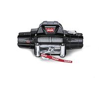 WARN 88990 ZEON 10 Electric 12V Winch with Steel Cable Wire Rope: 3/8" Diameter x 80' Length, 5 Ton (10,000 lb) Pulling Capacity