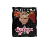 Warner Bros. A Christmas Story Ralphie It'S Christmas Silky Touch Super Soft Throw | Size: Large Warner Bros. Multicolor Large
