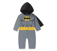 WARNER BROS Batman Boys Cosplay Coverall and Cape 2 Pc Set for Little Kids