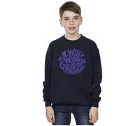 Warner Bros Boy's Typed Logo Sweatshirt in Navy | Size: 9 Years Warner Bros Navy 9 Years