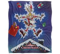 Warner Bros Christmas Vacation Silky Wile E Coyote Supersoft Blanket