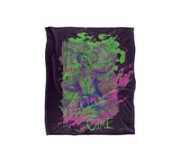 Warner Bros. Clown Prince of Crime Silky Touch Super Soft Throw Blanket 152 X 127 cm in White Warner Bros. White 152 X 127 cm