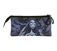 Karactermania Triple Pencil Case - Warner Bros Corpse Bride Bride-FAN 2.0 - Blue 23 x 11 cm