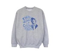 Warner Bros Girl's Logo Sweatshirt in Grey | Size: 7-8 Years Warner Bros Grey 7-8 Years