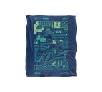 Warner Bros. Goonies 8 Bit Silky Touch Super Soft Throw Blanket 152 X 127 cm in White Warner Bros. White 152 X 127 cm