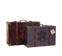 Widdop and Co Vintage Style Harry Potter Alumni Hogwarts School Trunk Suitcases Storage Chests Box - Set of 2