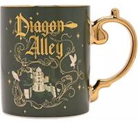 Warner Bros Ceramic Mug - Harry Potter Diagon Alley Official Collectable - Khaki