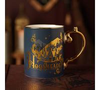Widdop and Co Harry Potter Hogsmeade Ceramic Mug, Glazed, Navy and Gold, 300ml, Collectable