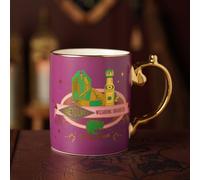 Widdop and Co Harry Potter Honeydukes Ceramic Mug, Purple with Gold Handle, Glazed, 300ml, Collectable