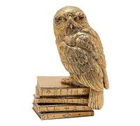 Widdop and Co Figurine – Hedwig Owl (Alumni) – Officially Licensed Warner Bros – Gold 20×13×9cm