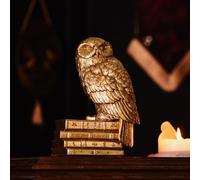Warner Bros Harry Potter Alumni Figurine Hedwig in Gold Warner Bros Gold