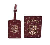 Warner Bros Passport Holder & Luggage Tag Set Harry Potter Alumni Gryffindor One Size