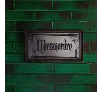 Warner Bros Harry Potter Dark Arts Mirrored Plaque - Morsmorde in Black Warner Bros Black