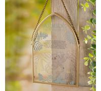 Warner Bros Harry Potter Herbology Arch Plaque - Aragog in Gold Warner Bros Gold