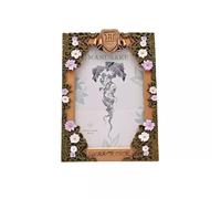 Warner Bros Harry Potter Herbology Picture Frame, 4x6 Inch, Floral Design with Hogwarts Crest, Mandrake Theme, Tabletop Standing Display