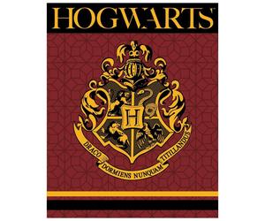 Warner Bros Harry Potter Hogwarts Premium Coral Blanket Version 2 - 120 x 150 CM