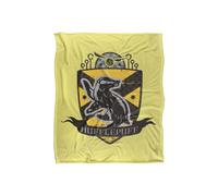 Warner Bros. Harry Potter Hufflepuff Quidditch Crest Silky Touch Super Soft Throw B | Size: Extra Large Warner Bros. Multicolor Extra Large