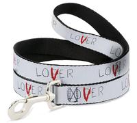 Warner Bros. Horror Movies Pet Leash, Dog Leash, It Chapter Two Loser Lover Quote, 4 Feet Long 0.5 Inch Wide