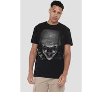 Warner Bros. It Pennywise The Clown Large Face T-Shirt, Black | Size: Medium Warner Bros. Black M