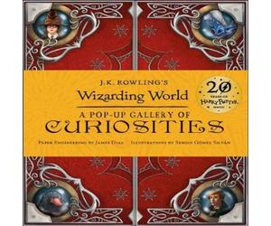 Warner Bros. J.K. Rowling's Wizarding World - A Pop-Up Gallery of Curiosities Hardback Book Warner Bros. Multicolor