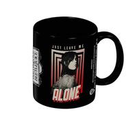 Warner Bros Just Leave Me Alone Mug in Black Warner Bros Black
