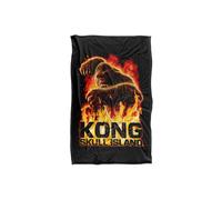 Warner Bros. Kong Skull Island Out Of The Fire Silky Touch Super Soft Throw Blanket | Size: Extra Large Warner Bros. Multicolor Extra Large