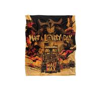 Warner Bros. Mad Max What A Lovely Day Silky Touch Super Soft Throw Blanket 152 X 127 cm in White Warner Bros. White 152 X 127 cm