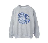 Warner Bros Men's Sweatshirt in Grey | Size: 3XL Warner Bros Grey 3XL