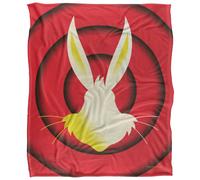 Warner Bros Silky Circle Bugs Bunny Supersoft Blanket