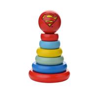 Warner Bros Superman Wooden Stacking Toy - Multicolour