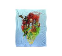 Warner Bros. Wizard of Oz Poster Silky Touch Super Soft Throw Blanket 152 X 127 cm in White Warner Bros. White 152 X 127 cm
