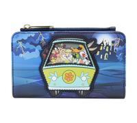 Warner Brothers 100th Anniversary Looney Tunes & Scooby Mashup Flap Wallet