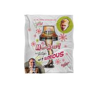 Warner Brothers A Christmas Story Silky Touch Super Soft Throw Blanket 152x127cm in White | Size: 152x127 cm Warner Brothers White 152x127 cm