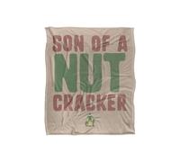 Warner Brothers Elf Buddy Son of A Nut Cracker Silky Touch Super Soft Throw Blanket in White Warner Brothers White