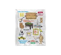 Warner Brothers Friends Silky Touch Super Soft Throw Blanket 152x127cm in White | Size: 152x127 cm Warner Brothers White 152x127 cm