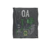 Warner Brothers Green Lantern Officially Licensed Silky Touch Super Soft Throw Blanket 152 x 127 cm in White Warner Brothers White 152 x 127 cm