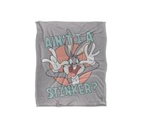 Warner Brothers Looney Tunes Officially Licensed Silky Touch Super Soft Throw Blanket 152 x 127 cm in White Warner Brothers White 152 x 127 cm