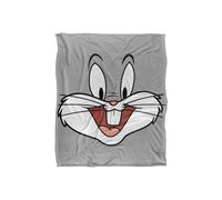 Warner Brothers Looney Tunes Officially Licensed Silky Touch Super Soft Throw Blanket 152 x 127 cm in White Warner Brothers White 152 x 127 cm