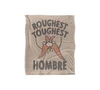 Warner Brothers Looney Tunes Officially Licensed Silky Touch Super Soft Throw Blanket 152 x 127 cm in White Warner Brothers White 152 x 127 cm