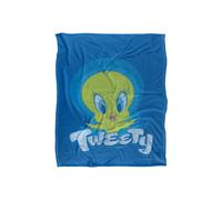 Warner Brothers Looney Tunes Officially Licensed Silky Touch Super Soft Throw Blanket 152 x 127 cm in White Warner Brothers White 152 x 127 cm